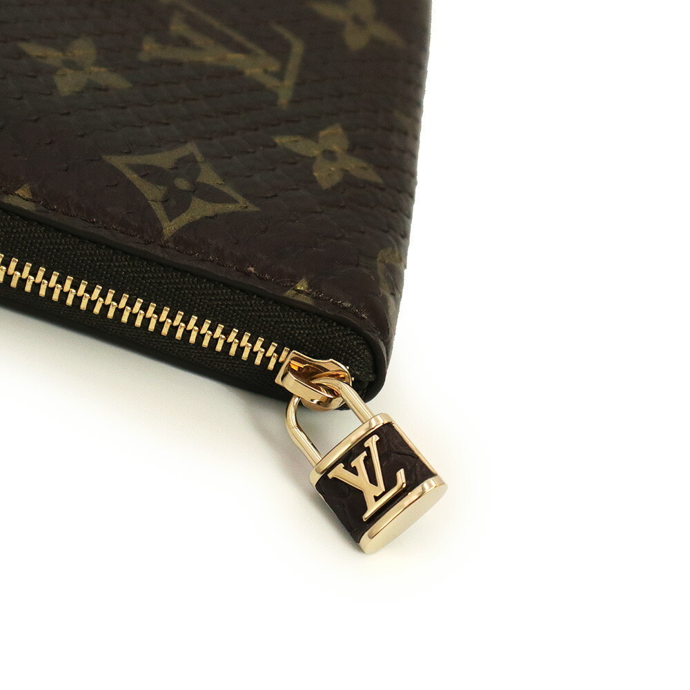 Louis Vuitton Zippy Coin Wallet Case Python Exoti… - image 7